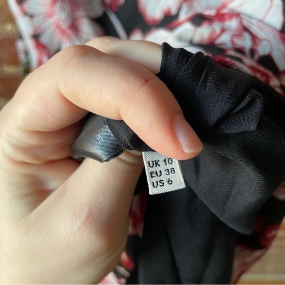 Whistles Floral Bee Print Bodycon Dress - Picture 7 of 10